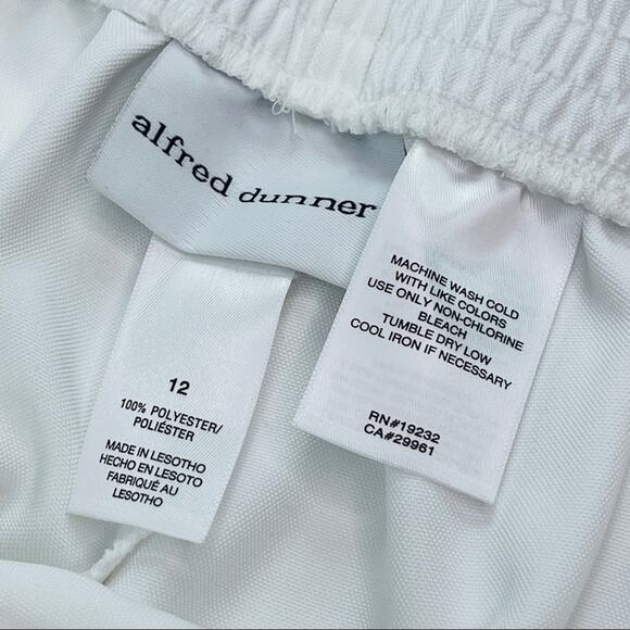 Alfred Dunner Ship Shape Classic Fit Pants SHORT NWT - Picture 6 of 6